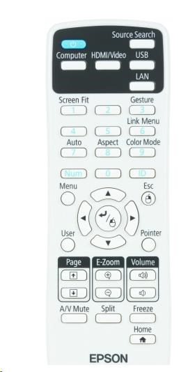 EPSON projektor EB-2250U, 1920x1200, 5000ANSI, 15000:1, HDMI, USB 3-in-1, 5 LET ZÁRUKA