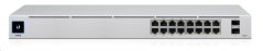 UBNT UniFi Switch USW-16-POE Gen2 [16xGigabit, 8x PoE out 42W, 802.3at/af, 2xSFP, 36Gbps]