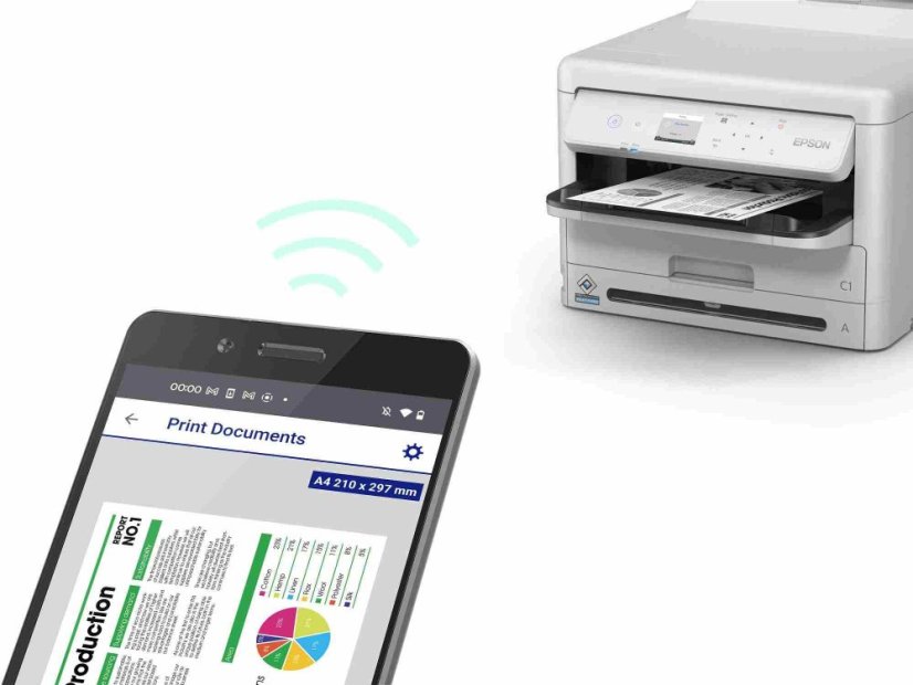 EPSON tiskárna ink čb WorkForce Pro WF-M5399DW, A4, 34ppm, LAN, Wi-Fi (Direct), USB