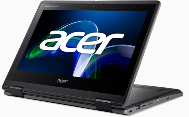 Acer TravelMate Spin B3 (TMB311RN-33-TCO-C8FT) Intel N100 /8GB/256GB SSD/11,6" FHD IPS Touch/Win11 Pro Edu/černá