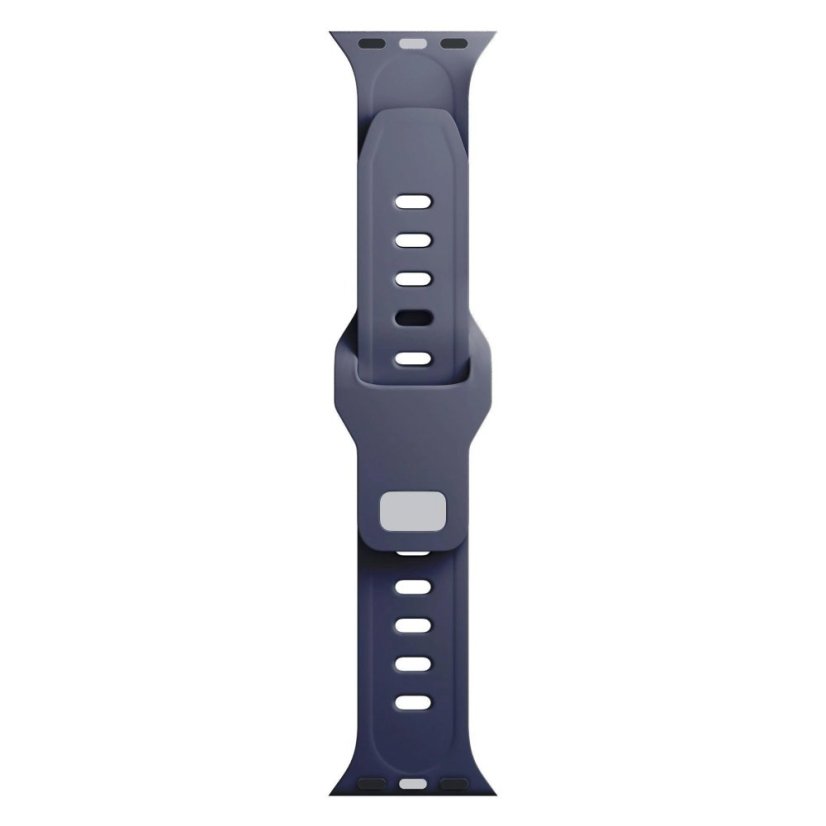 3mk Silicone Watch Strap pro Apple 42/44/45/49 mm Gray