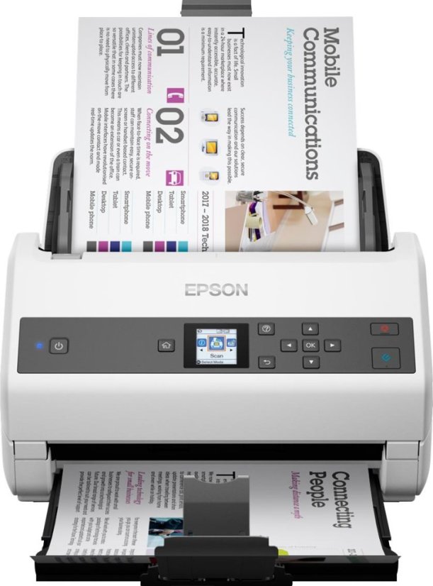 EPSON skener WorkForce DS-970, A4, 600x600 dpi, Duplex, USB 3.0