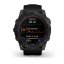 Garmin fenix 7X Solar,Gray/ Black Silicone Band, EU