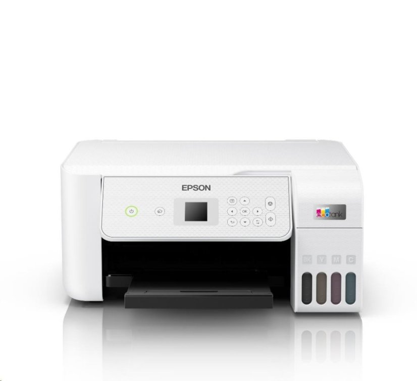 EPSON tiskárna ink EcoTank L3286, 5760x1440dpi, A4, 33ppm, USB, Wi-Fi, sken, bílá,Záruka 5 let po registraci zdarma