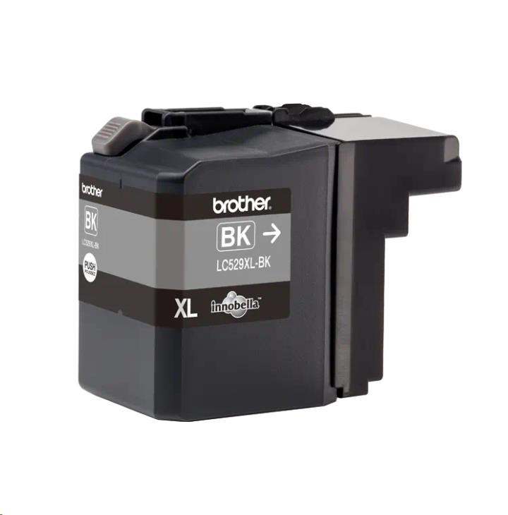 BROTHER INK LC-529XLBK black (ISO / IEC 24711) - DCP-J100 / DCP-J105 / MFC-J200 cca 2400