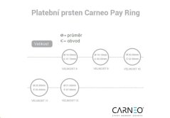 CARNEO PAY RING BRUSHED vel. 11