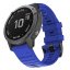 RhinoTech řemínek pro Garmin QuickFit silikonový outdoor 22mm tmavě modrý