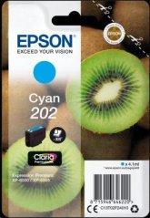 EPSON ink bar Singlepack "Kiwi" Cyan 202 Claria Premium Ink 4,1 ml