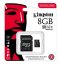 Kingston MicroSDHC karta 8GB Industrial C10 A1 pSLC Card + SD Adapter