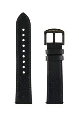 Garett řemínek 22 mm, černý kožený