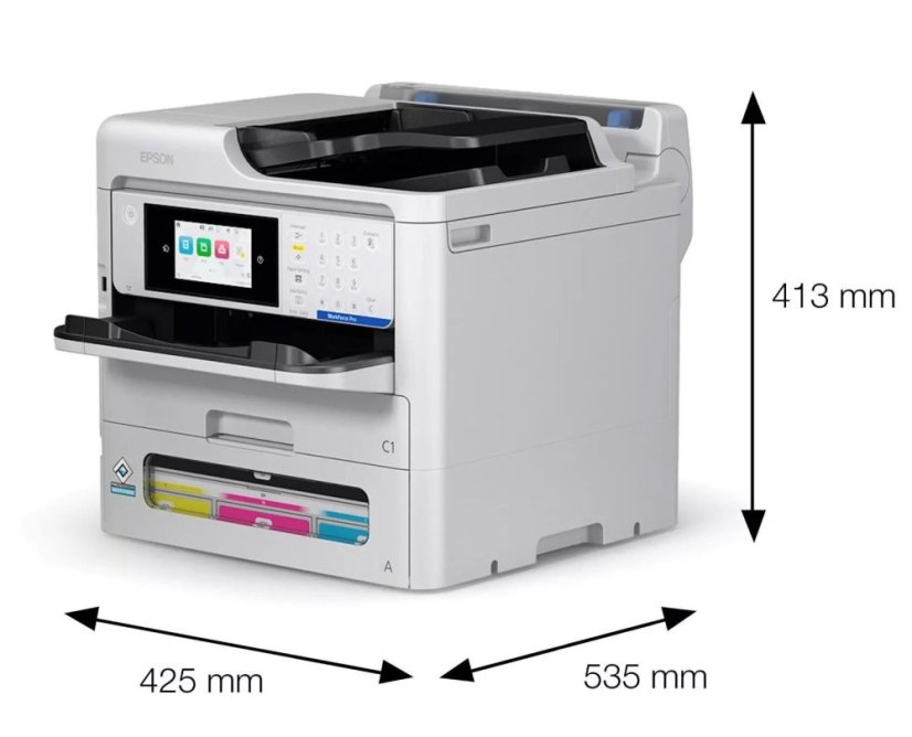 EPSON tiskárna ink WorkForce Pro EM-C800RDWF, 4v1, A4, 4800x1200dpi, 34ppm, Duplex
