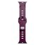 3mk Silicone Watch Strap pro Apple 42/44/45/49 mm Mulberry