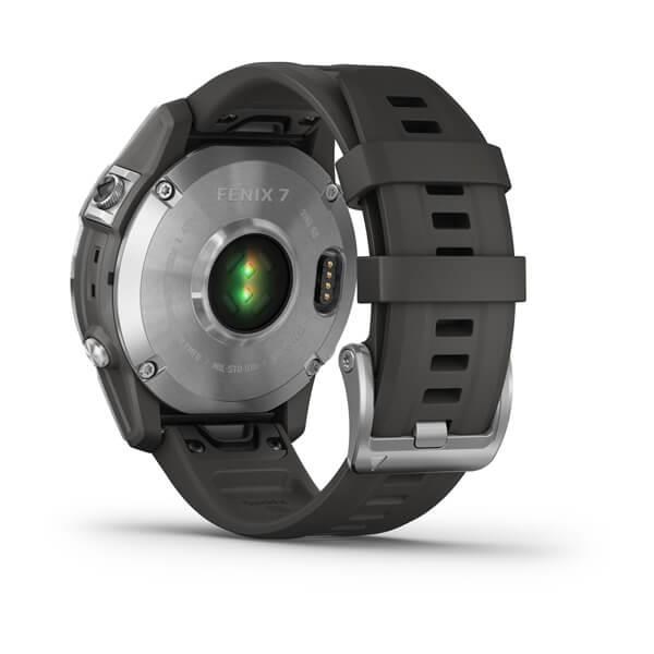 Garmin fenix® 7 – Standard Edition, Silver / Black Band, EU