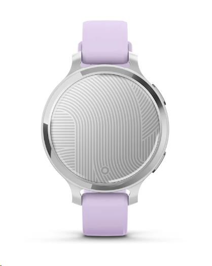 Garmin Lily 2 Active Silver Purple Jasmine silicon band, EU