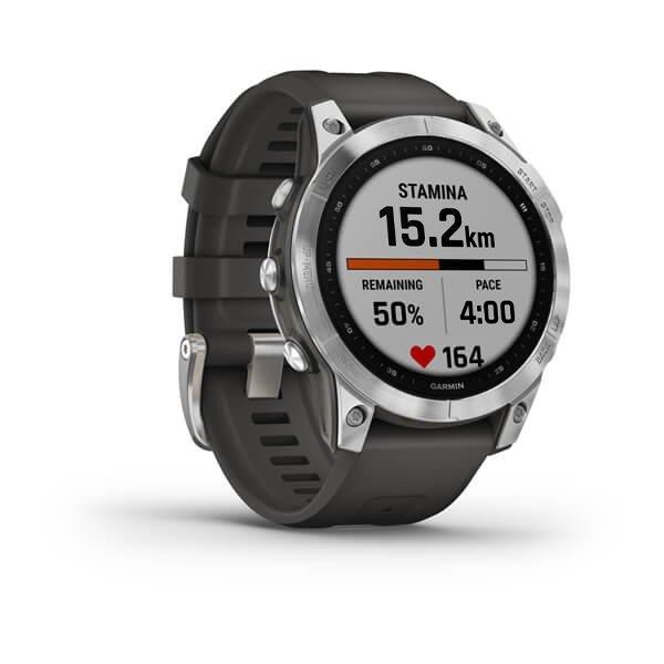 Garmin fenix® 7 – Standard Edition, Silver / Black Band, EU