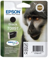 EPSON ink čer Stylus "Opice" S20/SX100/SX200/SX400 (T0891) - black