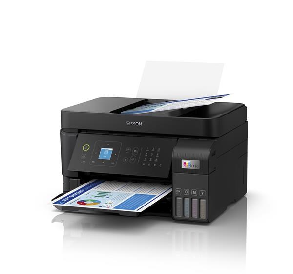 EPSON tiskárna ink EcoTank L5590, 4v1, A4, 1200x4800dpi, 33ppm, USB, LAN, Wi-Fi,Záruka 5 let po registraci zdarma