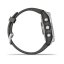 Garmin fenix 7s Glass, Silver/ Graphite Silicone Band, EU