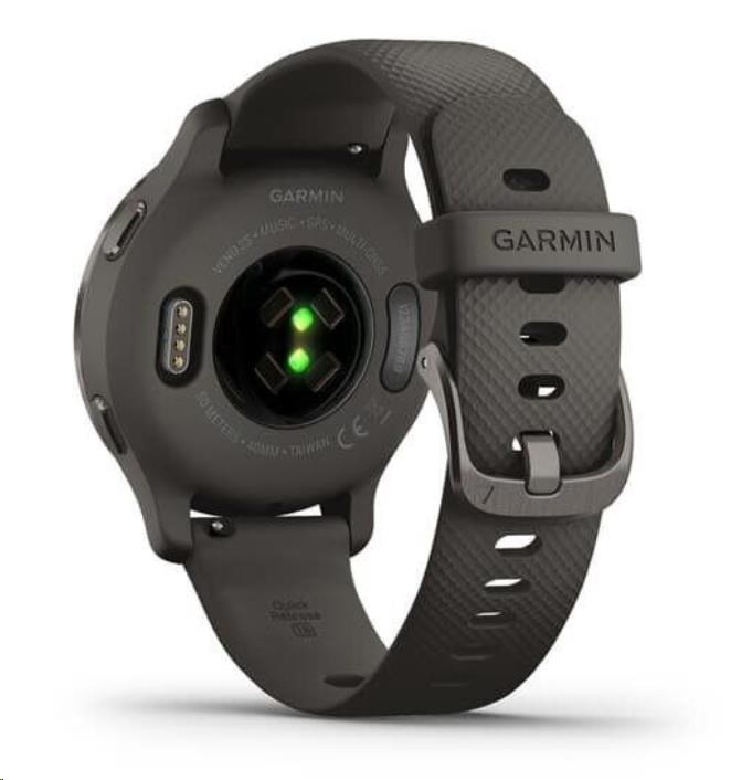 Garmin GPS sportovní hodinky Venu2S Slate/Black Band, EU