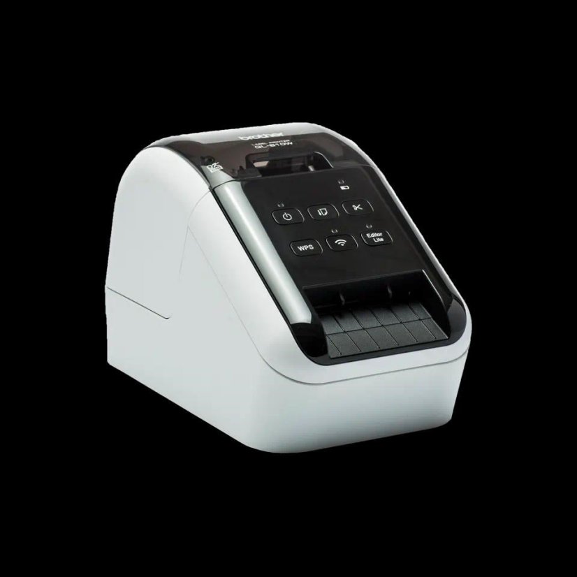 BROTHER tiskárna štítků QL-810W - 62mm, termotisk, USB WIFI Profi Tiskárna Štítků /po dokoupení DK-22251 tisk červeně /