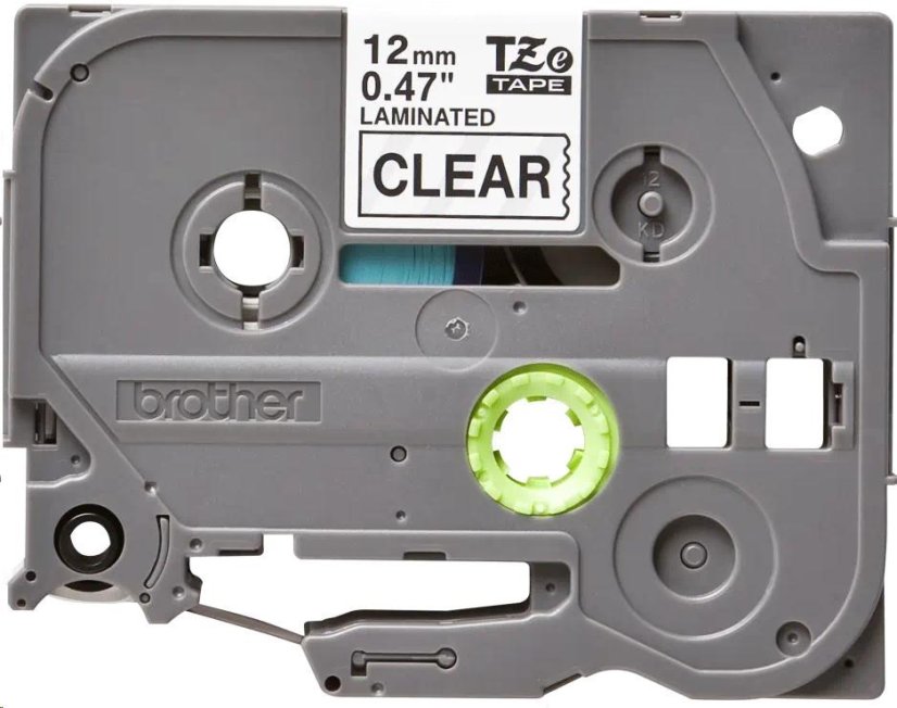 BROTHER TZE131 - kazeta TZ šířky 12mm, laminovaná TZE-131, průsvitná/černé písmo