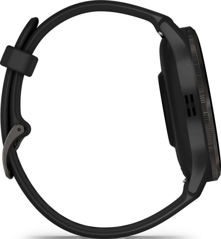 Garmin Venu® 3, Slate/Black, Silicone band