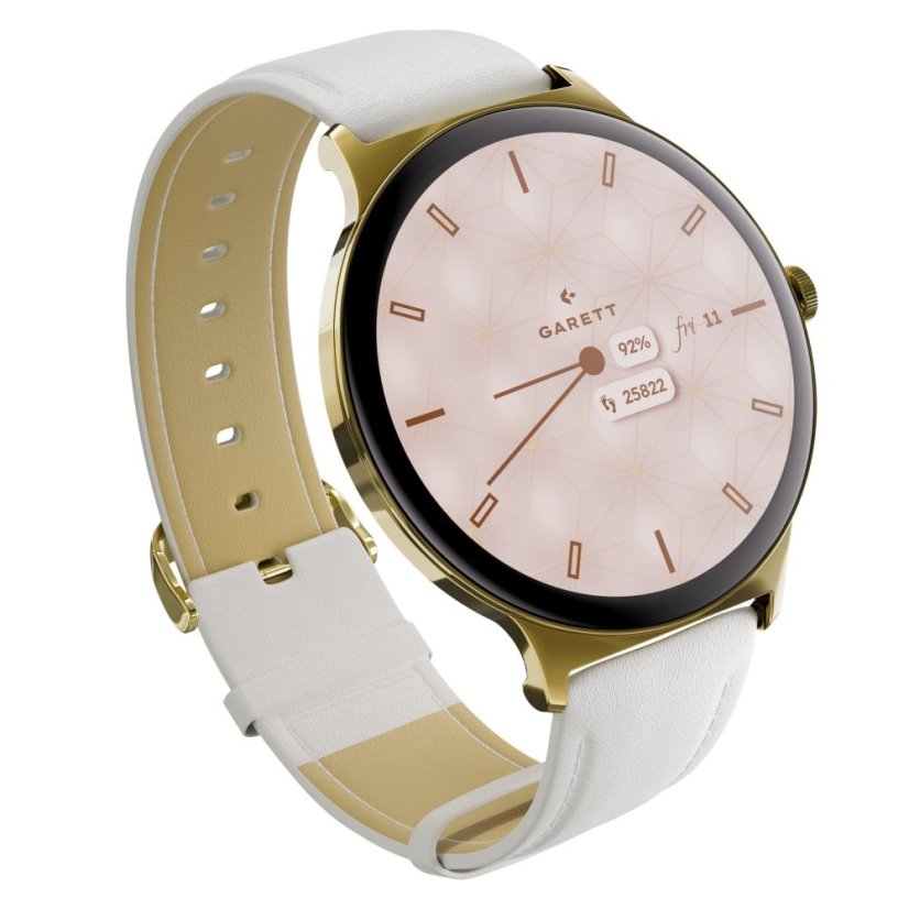 Garett Smartwatch Verona 2 zlatá SOLID steel