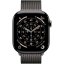 Apple Watch Series 11 GPS + Cellular 46mm Slate Titanium Case with Slate Milanese Loop - S/M