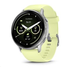 Garmin Venu® 4 - 45 mm Silver / Citron silikonový řemínek