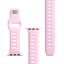 3mk Silicone Watch Strap pro Apple 42/44/45/49 mm Powder Pink