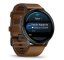 Garmin Venu 4 (45 mm) Slate / Černý silikonový řemínek a Hnědý kožený řemínek, EU