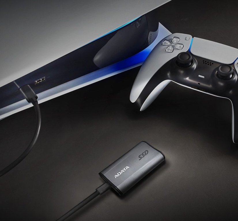 ADATA Externí SSD 1TB SE880, USB-C 3.2 Gen 2x2, R:2000/W:2000MB/s, šedá