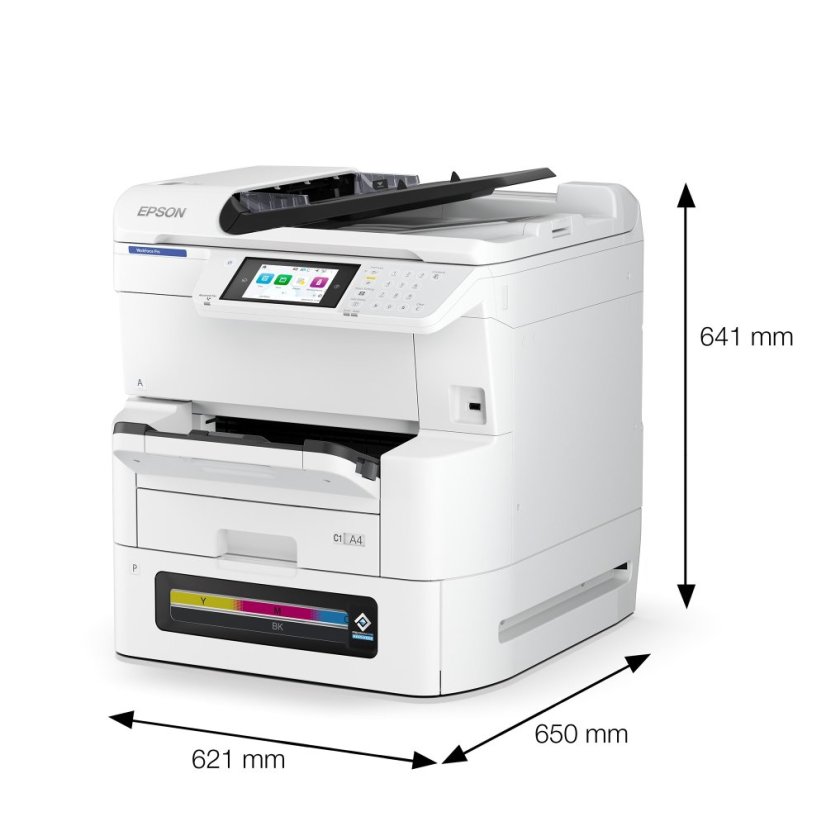EPSON WorkForce Pro EM-C8100RDWF, 4v1, A3, 4800x1200dpi, 35ppm, Duplex, RIPS