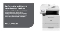 BROTHER multifunkce mono laserová MFC-L5710DN - A4 48ppm DUALSKEN 1200x1200 512MB 250listů LAN USB DUPLEX ADF50