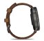 Garmin Venu 4 (45 mm) Slate / Černý silikonový řemínek a Hnědý kožený řemínek, EU
