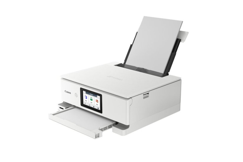 Canon PIXMA Tiskárna TS8751 Bílá MF(tisk,kopírka,sken,cloud) A4, 15obr./min., LCD, USB, Wi-Fi