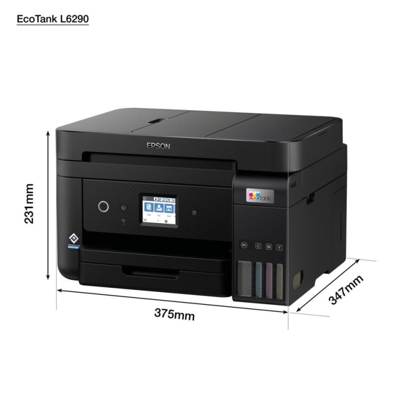 EPSON tiskárna ink EcoTank L6290, 4v1, A4, 1200x4800dpi, 33ppm, USB, Wi-Fi, LAN,Záruka 5 let po registraci zdarma