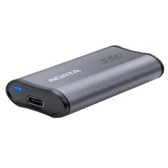 ADATA Externí SSD 1TB SE880, USB-C 3.2 Gen 2x2, R:2000/W:2000MB/s, šedá