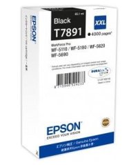 EPSON Ink čer WF-5xxx Series Ink Cartridge "Pisa" XXL Black (65,1 ml) (4.000 str.)
