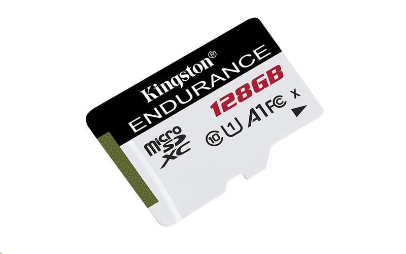 Kingston MicroSDXC karta 128GB High Endurance, 95R Class 10 UHS-I U1