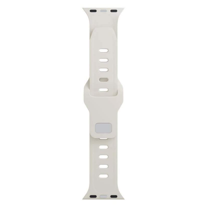 3mk Silicone Watch Strap pro Apple 38/40/41 mm Nude