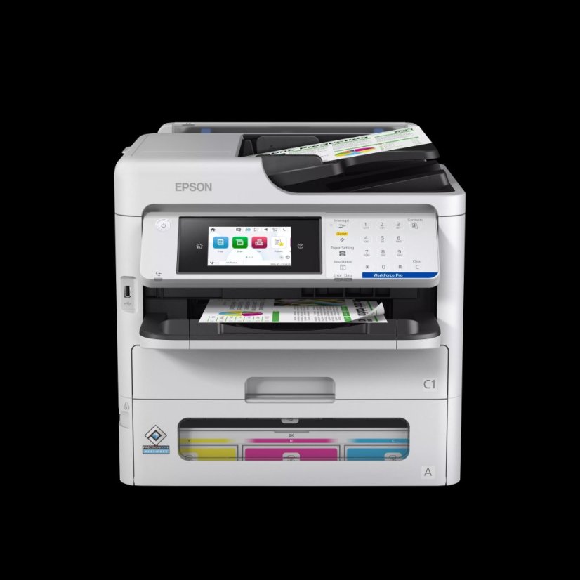 EPSON tiskárna ink WorkForce Pro EM-C800RDWF, 4v1, A4, 4800x1200dpi, 34ppm, Duplex