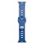 3mk Silicone Watch Strap pro Apple 42/44/45/49 mm Blue