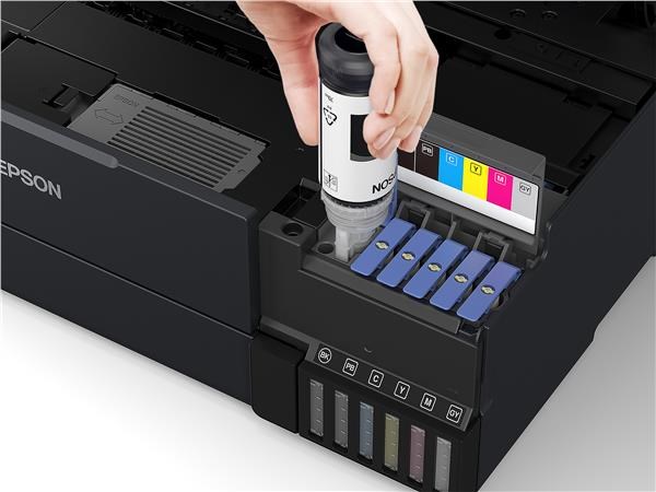 EPSON tiskárna ink EcoTank L8180, 3v1, A3, 28ppm, USB, LCD panel, Foto tiskárna, 6ink,Záruka 5 let po registraci zdarm