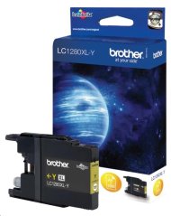 BROTHER INK LC-1280XLY Ink žlutý pro MFC-J6910DW, 1 200 str.