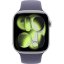 Apple Watch Series 11 GPS 42mm Silver Aluminium Case with Purple Fog Sport Band - S/M